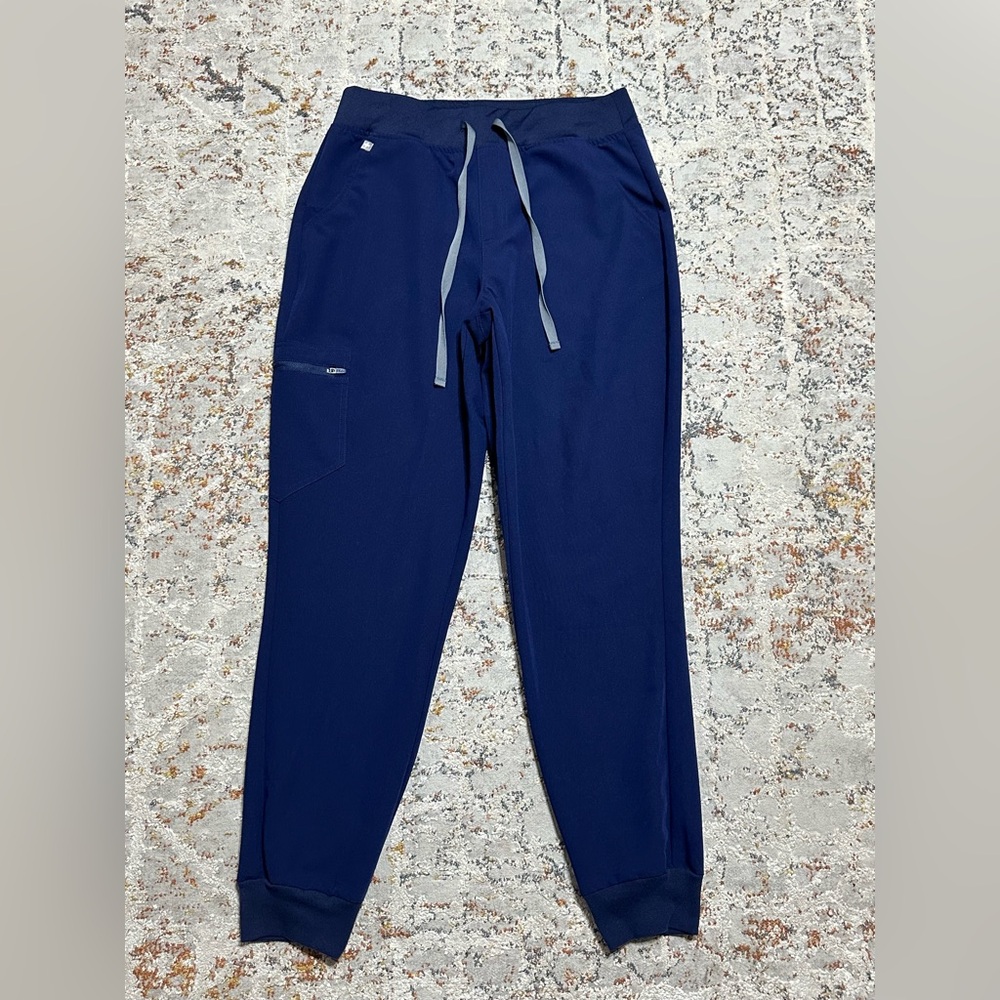 Figs Navy Blue high wasted joggers